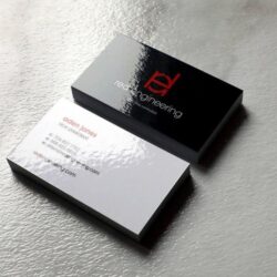 Coated Business cards