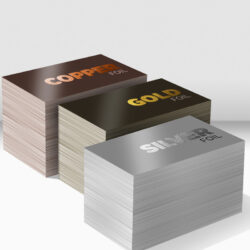 Foil Business cards