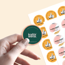 Round Label stickers