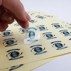 Transparent stickers
